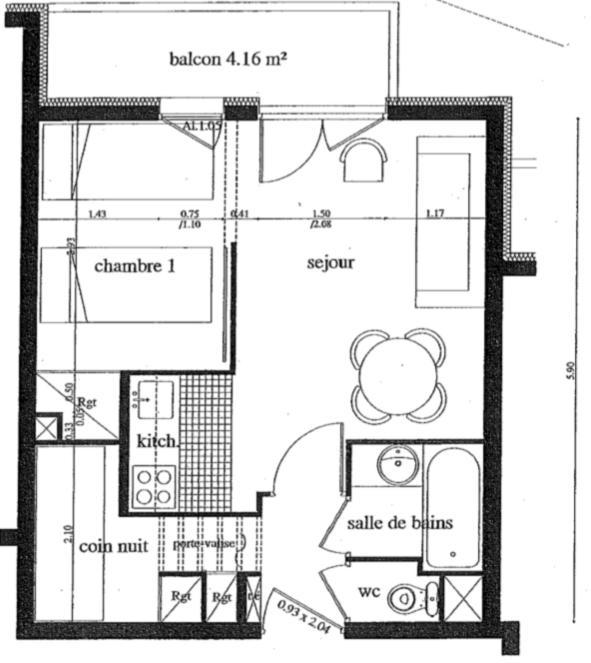 Pied Des Pistes, 2 Pieces, 6Pers, Piscine Et Sauna Risoul Eksteriør billede